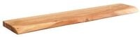 Wohnling Wandregal WL5.974 Baumkante Akazie Holz Design Schweberegal 115cm Regal