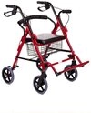 Antar Rollator Aluminium Zusammenklappbar Rollator mit Fu&szlig;st&uuml;tze und Korb