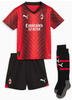 PUMA Trainingsanzug AC Milan 23/24 Heimtrikot Mini-Kit Jugendliche rot
