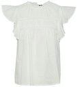 Vero Moda Funktionsbluse VMTRINE (1-tlg) Drapiert/gerafft
