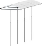 Beckmann Pflanzenschutzdach Modell 1, BxTxH: 112 x 300 x 180 cm,...