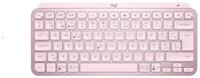 Logitech MX Keys Mini Kabellose Tastatur Bluetooth, Schweizer QWERTZ -ROSA