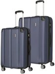 travelite Koffer 73041-20, Tavelite CITY 4w Trolley Set L/M Marine