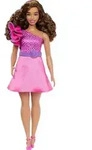 Mattel&reg; Anziehpuppe Barbie Fashionista Puppe mit braunem Haar und glitzerndem...