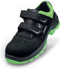 Uvex 2 xenova® Sandalen S1 schwarz, grün Weite 10 Sicherheitsschuh schwarz 50