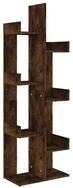 vidaXL B&uuml;cherregal, B&uuml;cherschrank 48x25,5x140 cm R&auml;uchereiche Holzwerkstoff