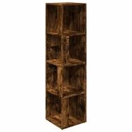vidaXL Eckregal Eckregal R&auml;uchereiche 33x33x132 cm Holzwerkstoff, 1-tlg.