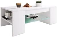 VCM Couchtisch Beistelltisch Wohnzimmer Tunas H. 35 x B. 100 x T., Holz Couchtisch
