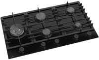 Gasline Gas-Kochfeld Einbau mit elektrische Z&uuml;ndung und Z&uuml;ndsicherung, 90cm breit,