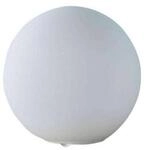Lindby Tischleuchte Marike, Glas Wei&szlig; IP20, 1 x 15 W LED