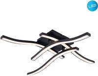 n&auml;ve LED Deckenleuchte Onda, LED fest integriert, Warmwei&szlig;, Deckenlampe,