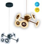 n&auml;ve LED Pendelleuchte Discus, Dimmfunktion, LED fest integriert, Warmwei&szlig;,...
