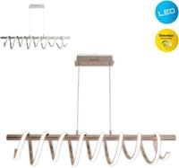n&auml;ve LED Pendelleuchte Belleza, Dimmfunktion, LED fest integriert, Warmwei&szlig;,
