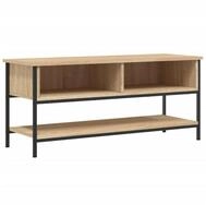 vidaXL TV-Schrank TV-Board Sonoma-Eiche 100x35x45 cm Holzwerkstoff