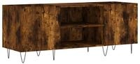 vidaXL Lowboard Plattenschrank R&auml;uchereiche 121x38x48 cm Holzwerkstoff (1 St)