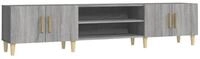 vidaXL TV-Schrank NA TV-Schrank Grau Sonoma 180x31,5x40 cm Spanplatte