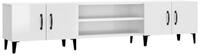vidaXL TV-Schrank NA TV-Schrank Hochglanz-Wei&szlig; 180x31,5x40 cm Spanplatte