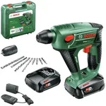 BOSCH Akku-Bohrhammer Uneo Maxx, 18 V, max. 900 U/min, Mit 2x Akku 2 Ah - im...