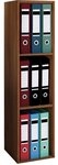 VCM Standregal B&uuml;cherregal Offas H. 107 x B. 34 x T. 30 cm, Holzregal stehend,