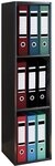 VCM Standregal B&uuml;cherregal Offas H. 107 x B. 34 x T. 30 cm, Holzregal stehend,