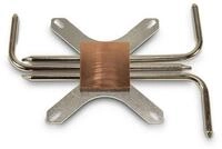 Inter-Tech CPU K&uuml;hler IP-3 Prozessor K&uuml;hlk&ouml;rper/Radiator Kupfer, Silber 1
