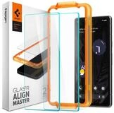 Spigen Displayschutzglas Spigen GLAStR Fit Displayschutzfolie 2er-Pack +...