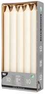 PAPSTAR Tafelkerze Kronkerzen &Oslash; 2,2 cm, 24 cm weiss aus 100 % Stearin 10 Stk