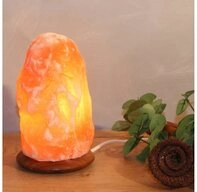 Wagner Life Design Salzkristall-Tischlampe Rock, Leuchtmittel wechselbar,...