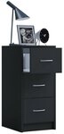 VCM Nachttisch Nachtkonsole Boxal H. 65 x B. 33 x T. 35 cm, Nachtschrank,