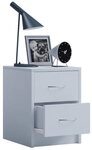 VCM Nachttisch Boxal Mini 40x35x35cm (1-St), Nachtschrank, Beistelltisch,