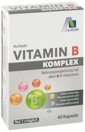 Avitale GmbH VITAMIN B KOMPLEX Kapseln Kapseln, 60 St.