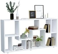 VCM Standregal Holz Stand Regal Raumteiler B&uuml;cherregal Lanisa L