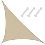 AMANKA Sonnensegel mit UV Schutz - 6 x 4,2 x 4,2 Winddurchl&auml;ssig - Garten...