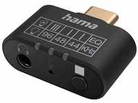Hama HiFi Audio-Adapter USB-C auf 3,5mm Klinke EQ Tablet-Kabel, AUX + Equalizer...