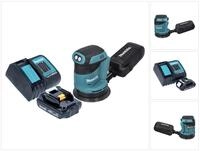 Makita Akku-Exzenterschleifer DBO 180 SY1 Akku Exzenterschleifer 18 V 125 mm +...