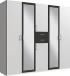 Wimex Kleiderschrank Diver Dreht&uuml;renschrank mit Spiegel, 180, 225 o. 270cm...