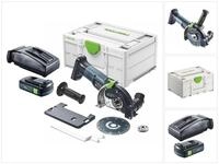 FESTOOL Winkelschleifer DSC-AGC 18-125 FH EB-Basic Akku Freihandtrennsystem 18 V 125