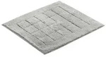 Vossen Badematte Badteppich Exclusive, mit Baumwolle, rechteckig grau...