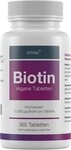 Biotin Tabletten 10.000 &micro;g f&uuml;r Haare, Haut und Fingern&auml;gel Tabletten, 91,25 g