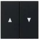 GIRA Schalter Gira Wippe 2f. sw Pfeilsymbol 0294005
