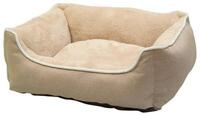 Nobby Tierbett Hundebett Classic eckig Arno beige