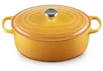 LE CREUSET Br&auml;ter Gusseisen-Br&auml;ter mit Deckel, Oval, Gusseisen, Oval, 5,71 kg,
