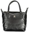 Tommy Hilfiger Equestrian Umh&auml;ngetasche, Elegante schwarze Damentasche mit