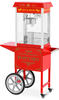 Royal Catering Popcornmaschine Popcornmaschine mit Wagen - Retro-Design -...