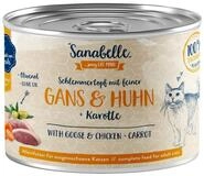 Bosch Petfood Sanabelle mit Gans & Huhn 180 g - 6 St&uuml;ck, Nassfutter f&uuml;r: Katze