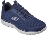 Sneaker SKECHERS "SUMMITS-TORRE", Herren, Gr. 41, blau (navy, grau), Textil, Schuhe