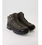 CMP Rigel Mid Trekking Shoe WP Wanderschuh Obermaterial: Leder und Textil grau...