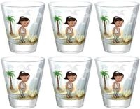 LEONARDO Gl&auml;ser-Set Dino BAMBINI AVVENTURA, 6-tlg., Glas, 215 ml, 6-teilig