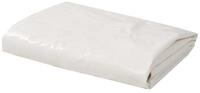 vidaXL Schutzplane Abdeckplane 650 g/m&sup2; 1,5 x 6 m Wei&szlig; (1-St)