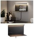 Paulmann LED Wandleuchte Jarina 4,5W/1,6W USBC 230V 3000K Metall, LED fest